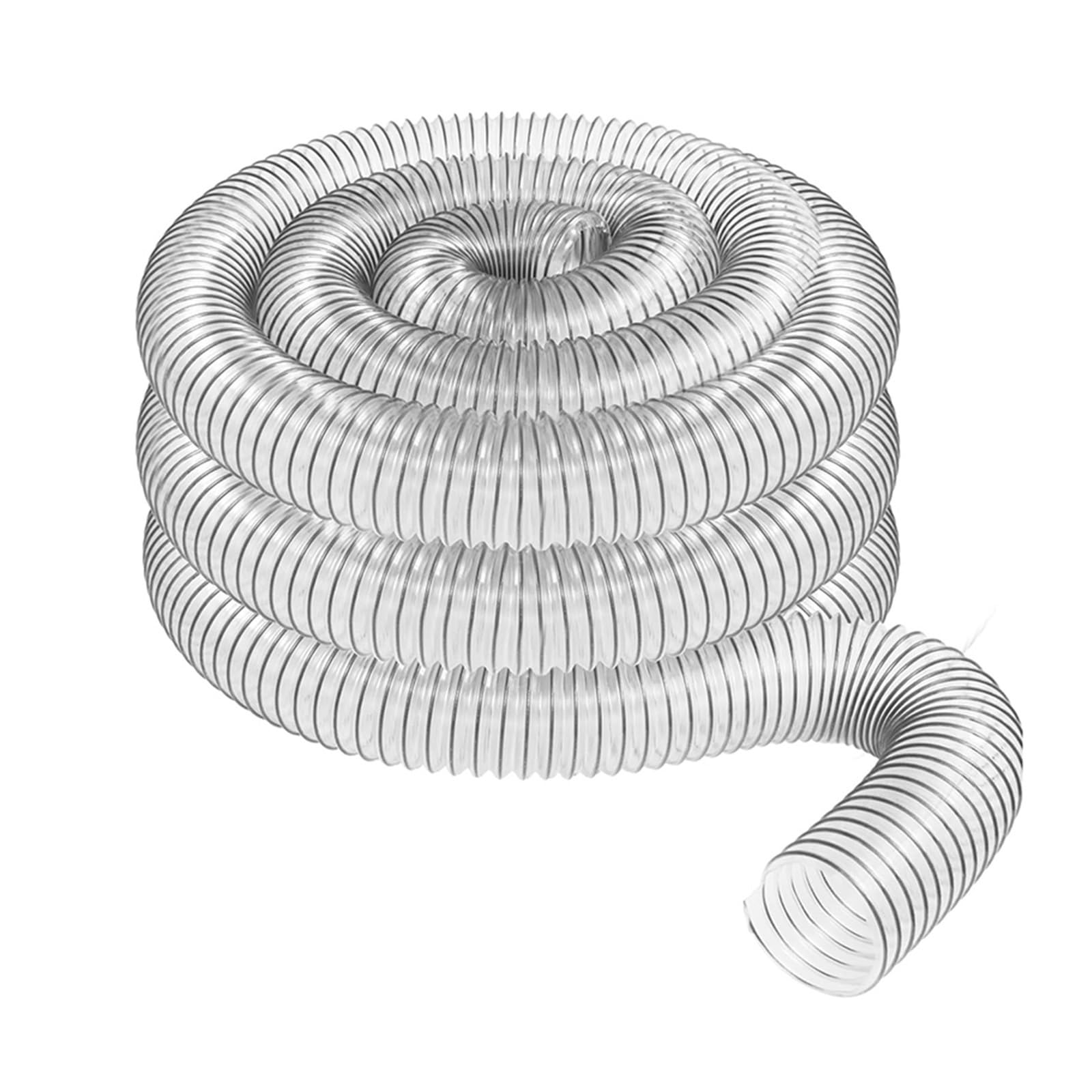 HIZON 50 mm PVC-Schlauch for Staubsauger, industrielle Staubabsaugung