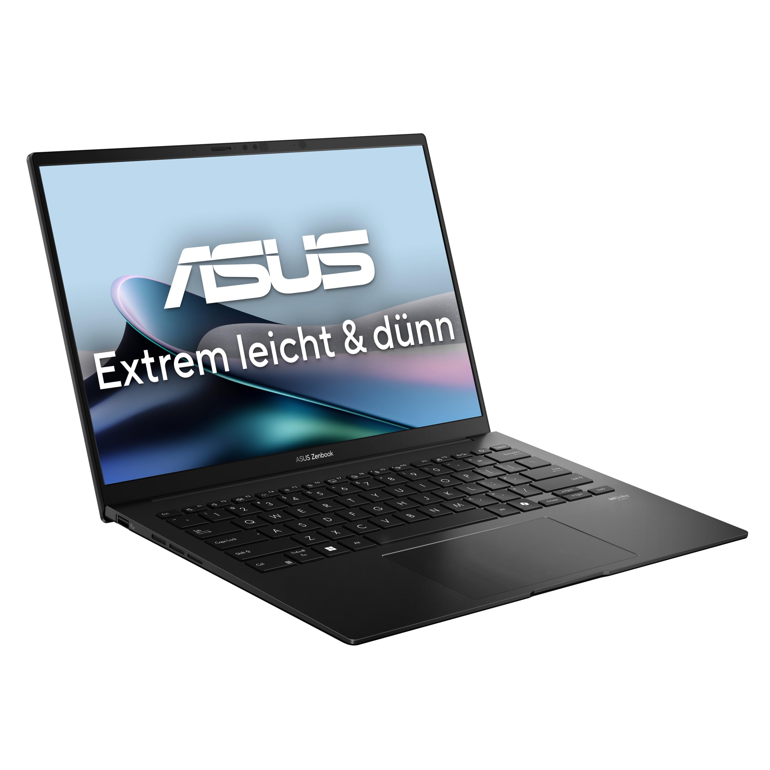 ASUS Zenbook 14 OLED Laptop | Copilot+ PC | 14" 2,8K 16:10 120Hz OLED Display | AMD Ryzen AI 7 350 | 16GB RAM | 1TB SSD | AMD Radeon | Windows 11 | QWERTZ Tastatur | Jade Black - 4