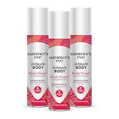 Summers Eve Blissful Escape Daily Feminine Spray with Talc-Free Odor-Neutralizing and Moisture-Absorbing Formula 2 Oz Pack of 3