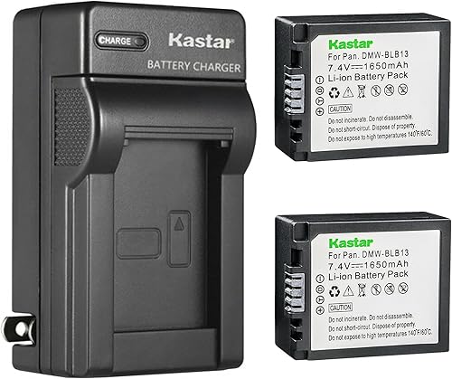 Miniatura 7 de Kastar Paquete de 1 cargador de batería y pared de CA para Panasonic Lumix DMC-G2 DMC-G2A DMC-G2R DMC-G2K DMC-G2KGK DMC-G2W, Lumix DMC-G10 DMC-G10K