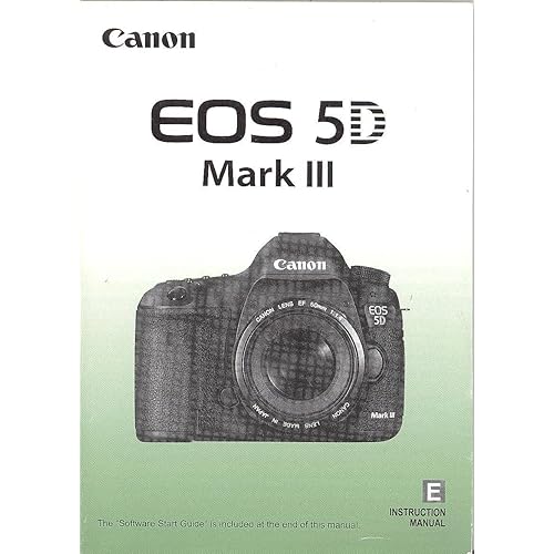 Canon EOS 5D Mark III Original Instruction Manual