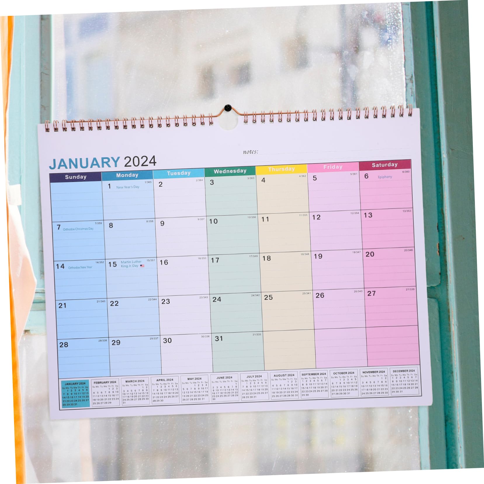 Lurrose 3stücke Monatlicher Wandkalender Englischer Tageskalender Für Schule Büro Und Zuhause Praktischer Terminplaner Stilvolles Design Für Organisation Und Planung
