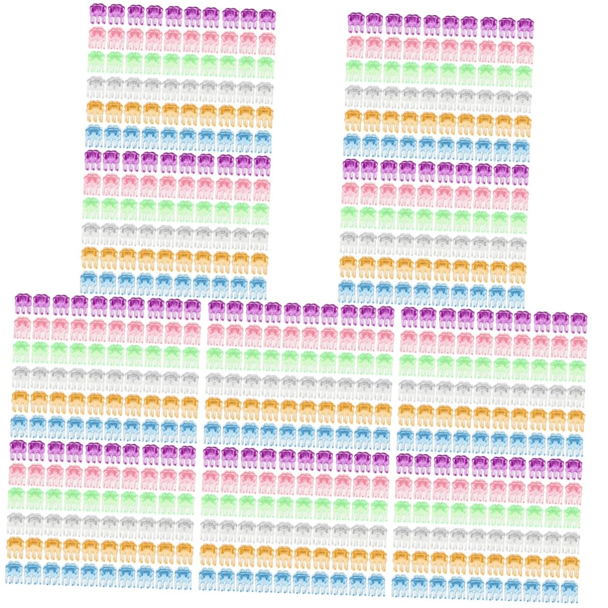 SOIMISS 10 Ensembles Agrafe D'orchidée Clip De Support pour Plantes Grimpantes Clips De Support pour Plantes Clips D'orchidées Clips De Tige De Vigne Fleur Vignes Plastique 120 Pièces * 10