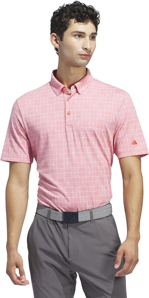 Adidas Mens Go-to Novelty Golf Polo Shirt