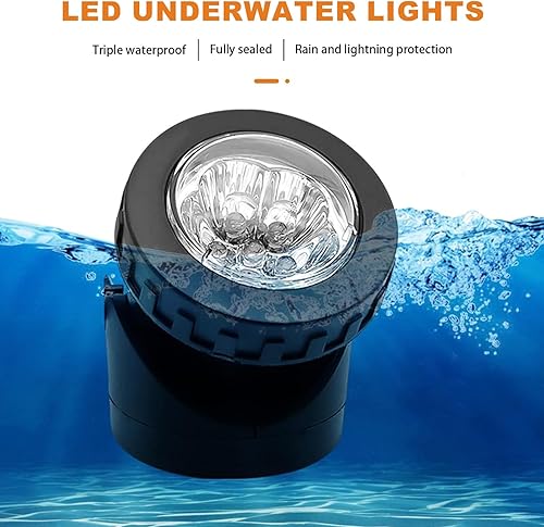 Miniatura 2 de Luces subacuáticas LED RGB que cambian de color con 2 modos, luces solares sumergibles para fuente impermeable IP68, focos de paisaje para estanque,