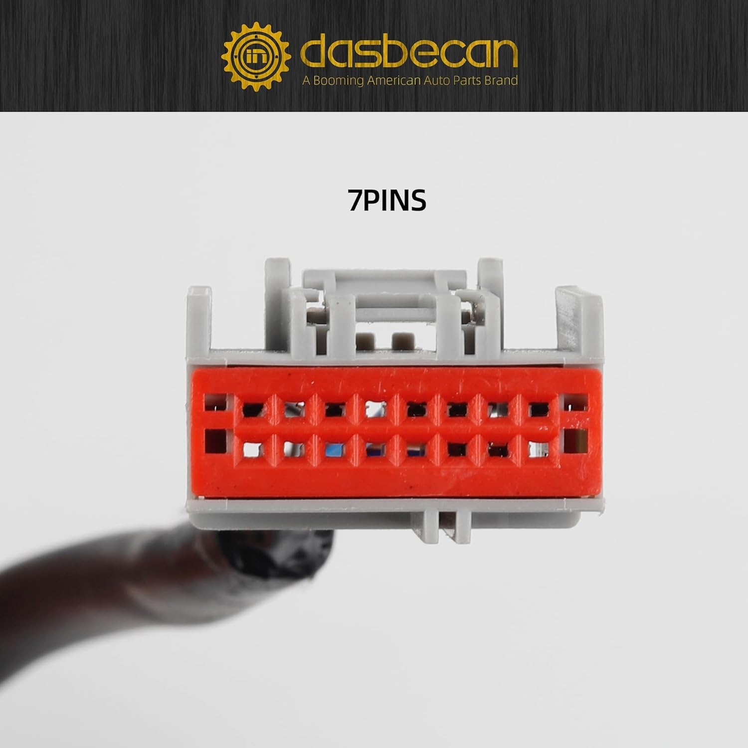 Dasbecan Left Driver Side Mirror Assembly Compatible with Ford Fusion 2013-2015 Power | Heated | Turn Signal | Puddle Light | Manual Folding | DS7Z17683BA| White| 7Pins