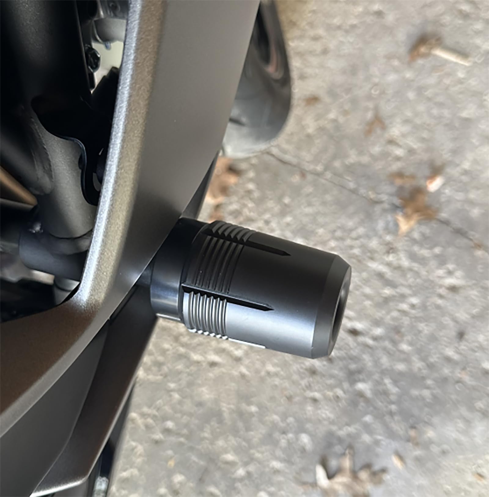 Protection de cadre moto pour kawasaki Ninja 650 NinjA650 Z650 2017-2023 Accessoires kit anti chutescadre (noir)