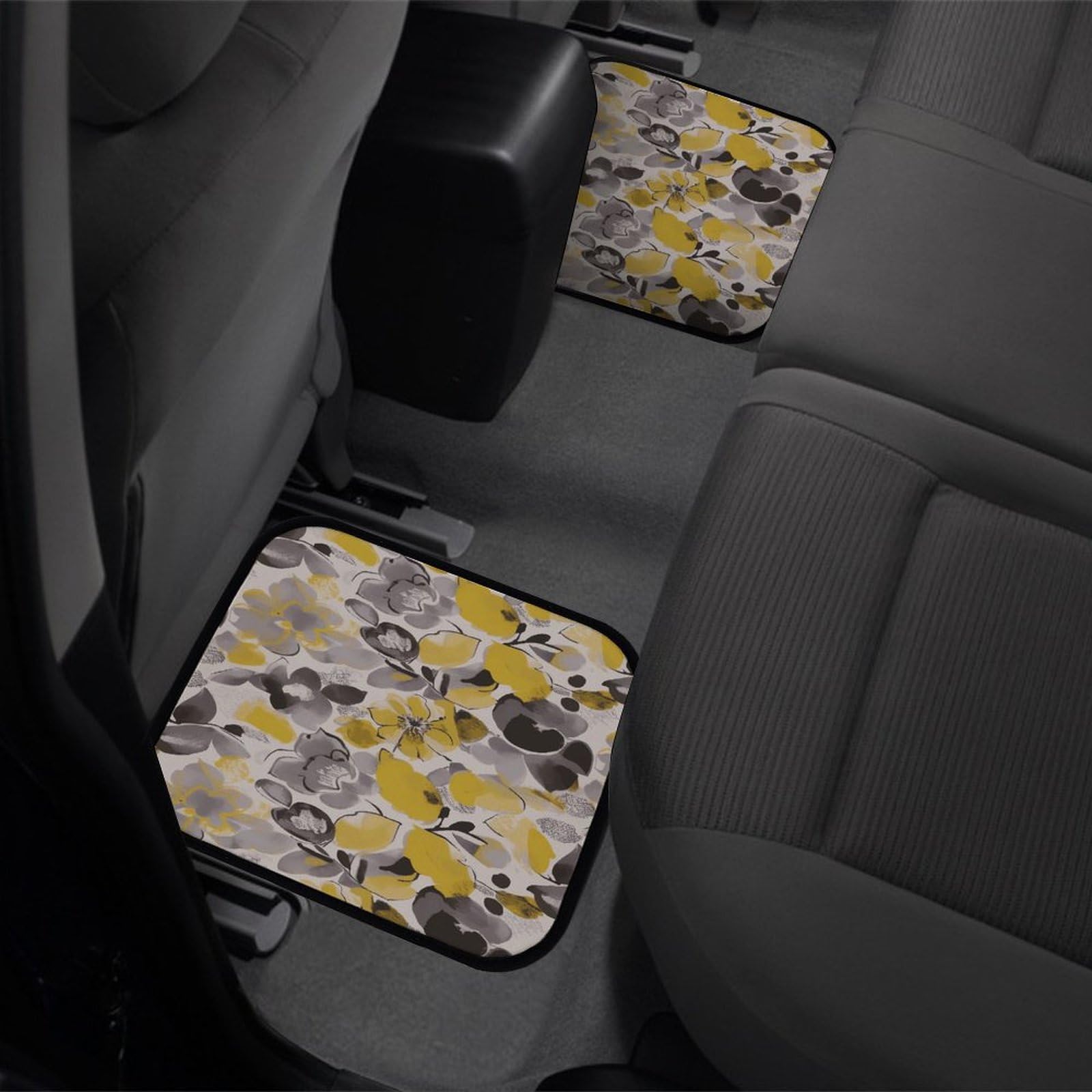 4 tappetini per auto, resistenti, antiscivolo, facili da pulire, adatti per la maggior parte delle auto, per tutte le stagioni, universali, adatti per SUV, berline e camion