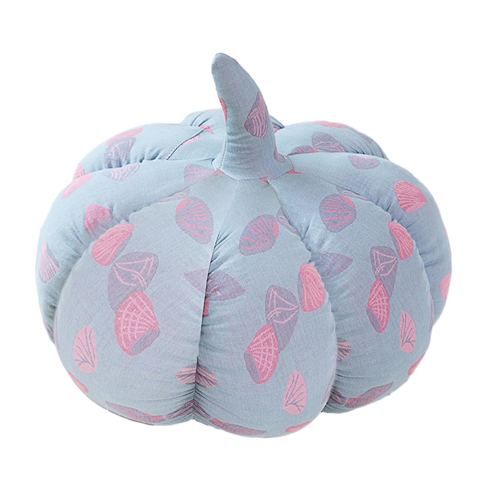 Tsophreniq Women's Blue Pumpkin Throw Pillow Halloween Stuffed Toy Decorative Pillow Cushion Home Decor Soft Stuffed Dolls Thanksgiving Party Sofa Lumbar
