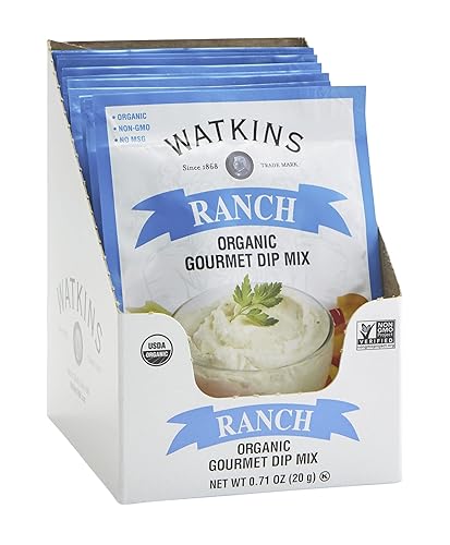 Miniatura 9 de Watkins Mezcla de inmersión gourmet orgánica salsa y crema agria paquetes de 123 onzas paquete de 12