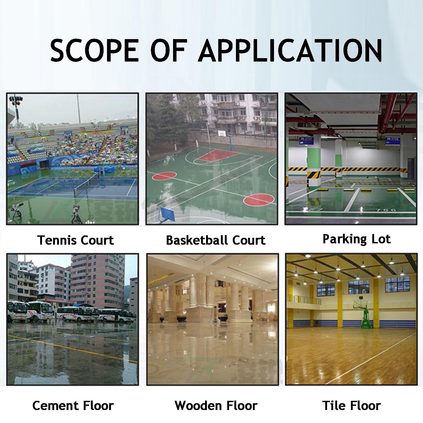 Limpiador de agua para cancha deportiva, herramienta eficaz de limpieza de suelos para estacionamientos, piscinas y garajes, accesorios de eliminación eficiente de agua y mantenimiento