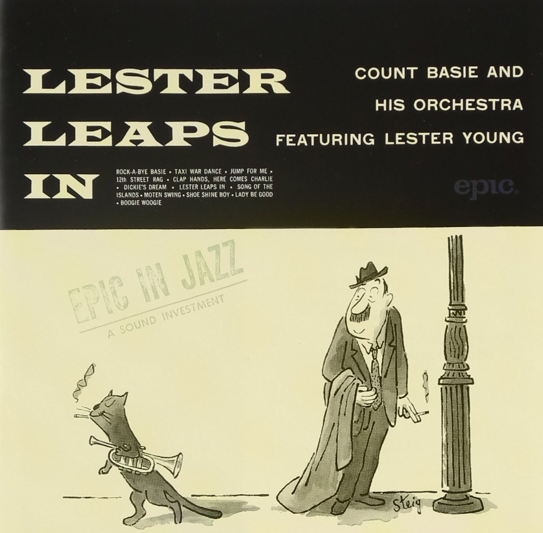 LESTER YOUNG COUNT BASIE AND HIS ORCHESTRA COUNT - Lester Leaps In - Disque CD