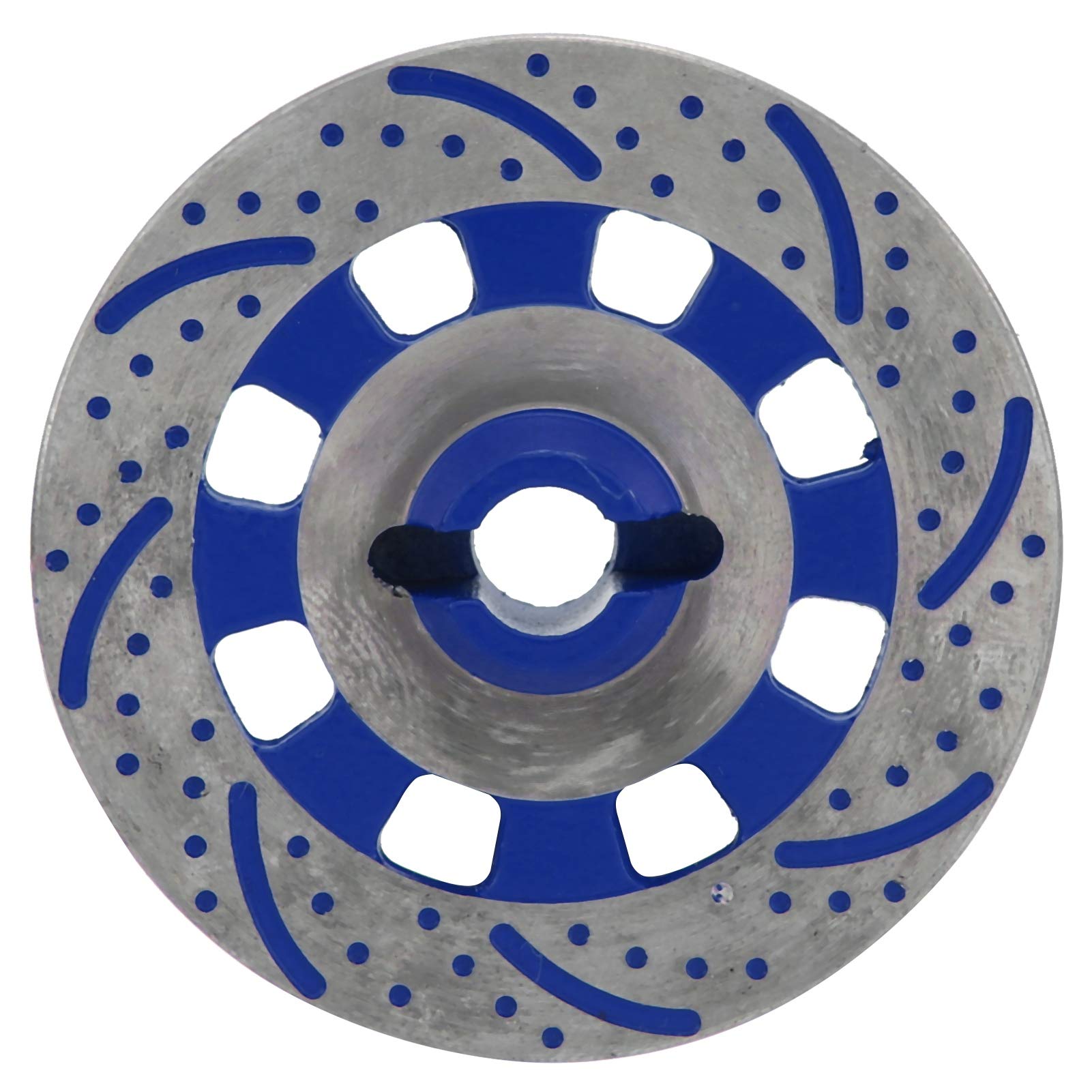 Mozzo Ruota Esagonale Con Pinza Freno In Metallo Per Auto RC Traxxas UDR 1/7 (Blu)