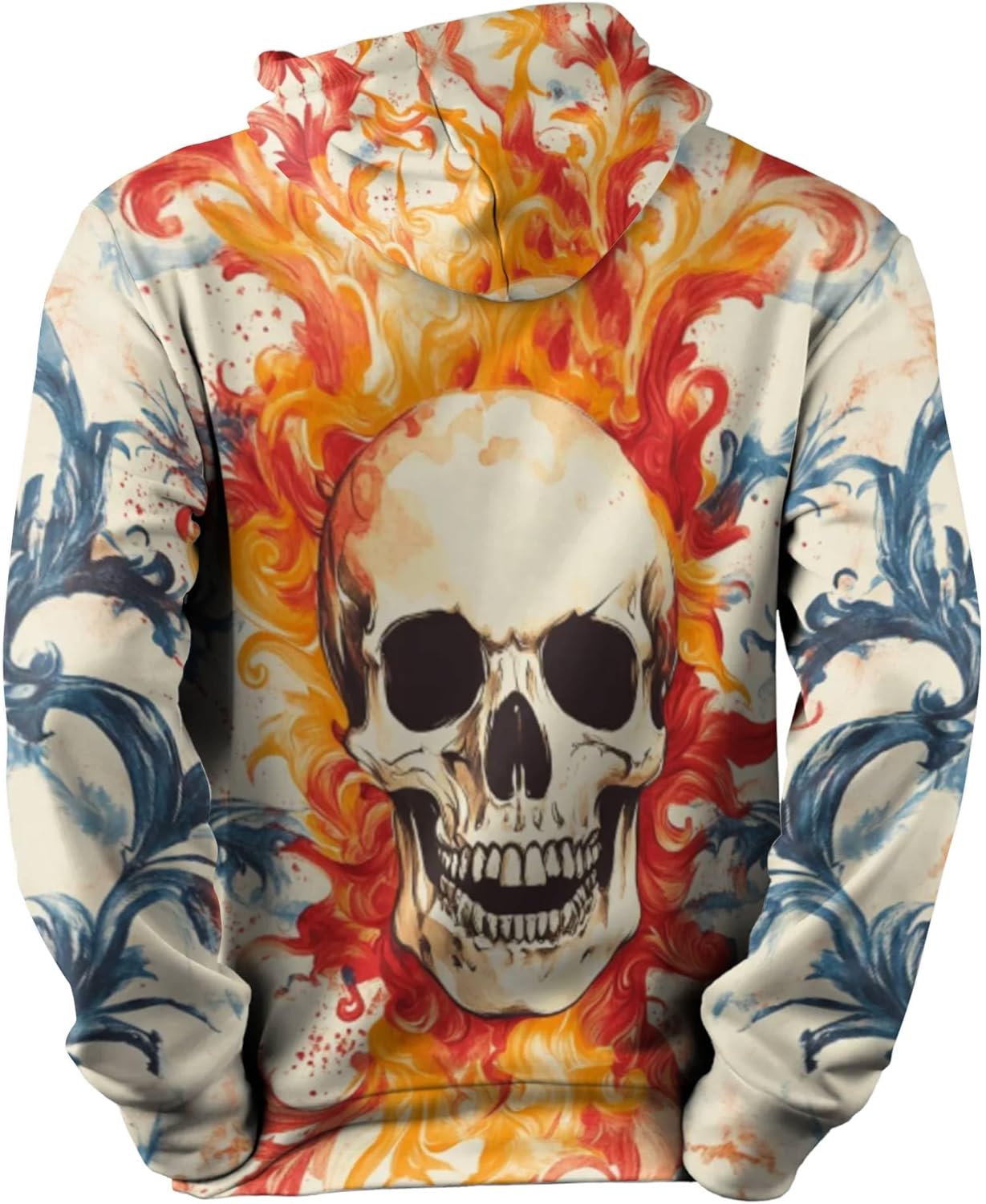 3D Graphic Hoodies for Men Cool Unique Printed Sweatshirt Fabric Comfortable Casual Pullover Novelty Gift for Him - Image 4