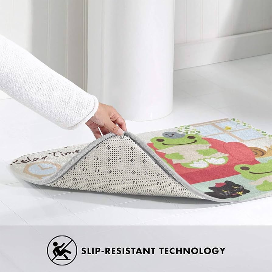 Amazon | カエルのピクルス 玄関マット 屋外 室内 屋内