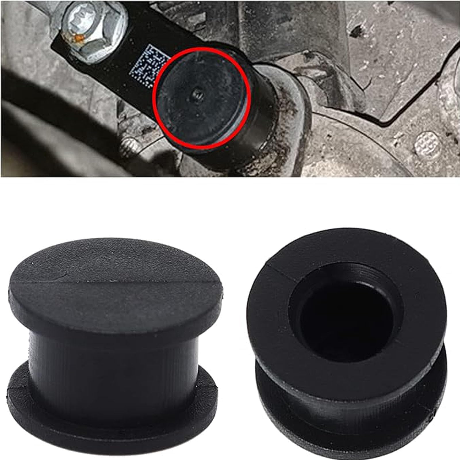 2PCS Automatic Transmission Shift Cable Bushing Repair Kit 09G321397A Compatible for VW Polo Classic Jetta Golf Passat for Audi A3 S3 TT TTS for Seat Altea Leon Toledo for Skoda