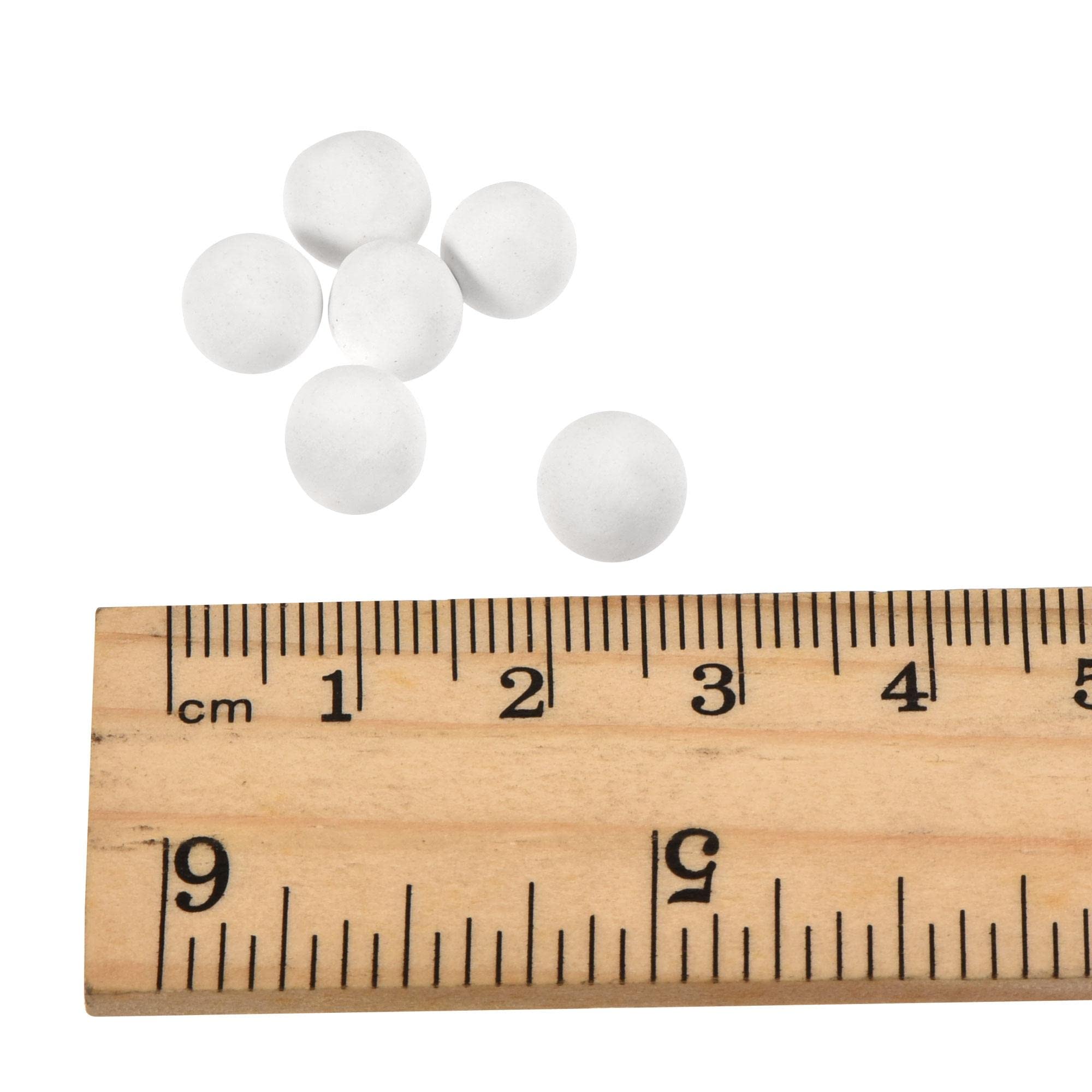 sourcing map Argile Galets 7-8mm 0.22 lbs Blanc Jardinage Pot Boules pour Hydroponique Culture Vases Fournitures Bonsai Décoration