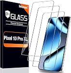 3 Protecteur d'écran en verre Pack pour Google Pixel 8 Pro, Déverrouillage de l'empreinte à ultrasons, HD Verre trempé transparent pour Google Pixel 8 Pro Protecteur d'écran 5G
