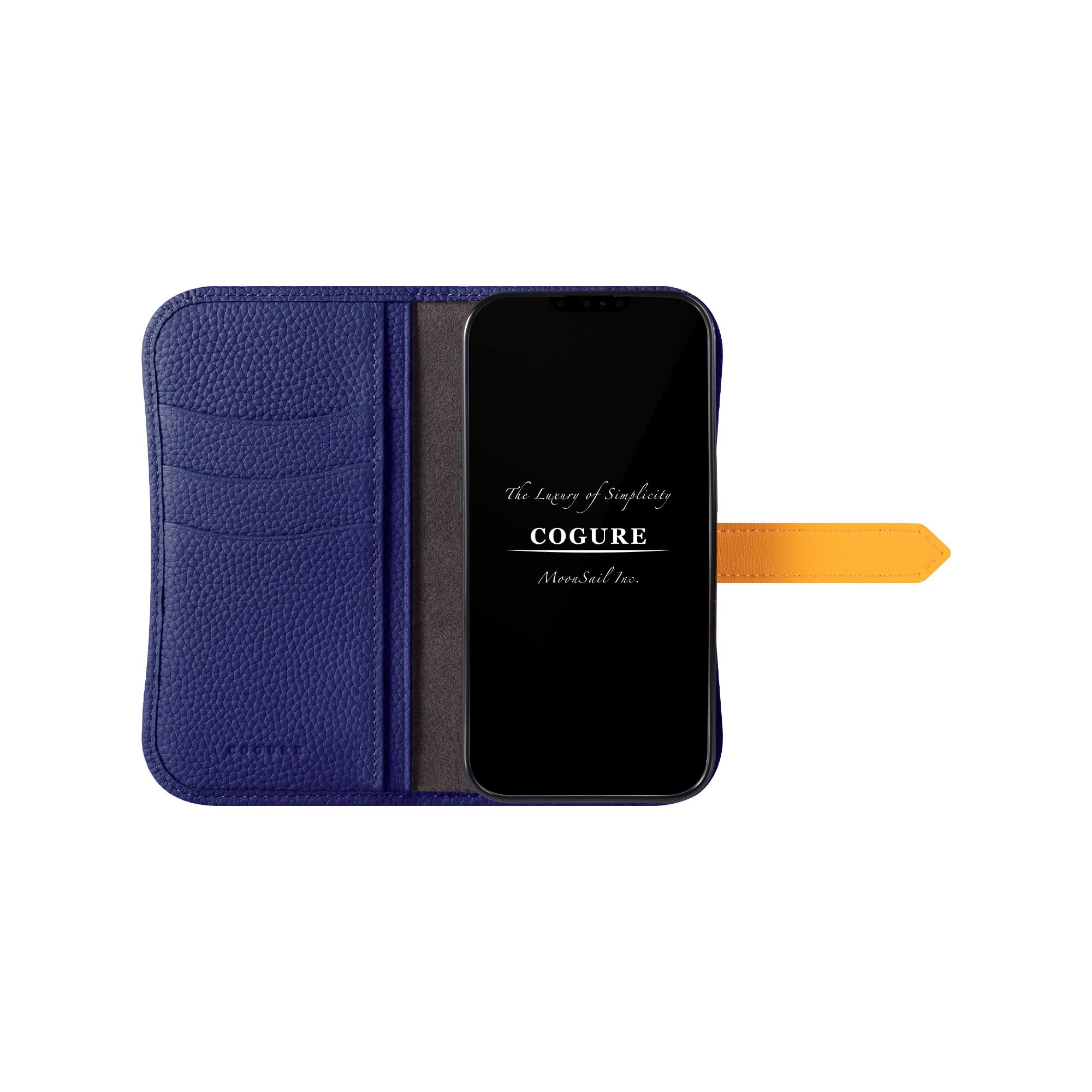 Amazon.co.jp: COGURE スマホケース iPhone16用 手帳型 ケース 本革