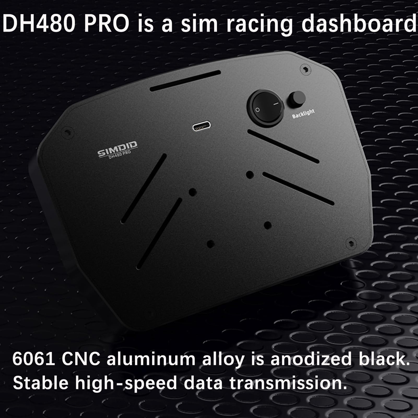 Benshuuk 5-Zoll-Dashboard 22 RGB 60FPS Sim Racing DH480 PRO für FANATEC SIMCUBE MOZA basierend; USB 3.0 LCD Dashboard Display Simulator für Euro Truck 2 Simulator Modifikation