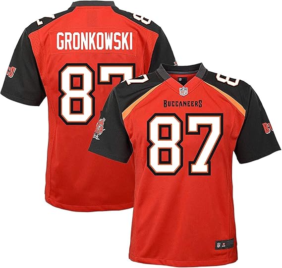 Rob Gronkowski Tampa Bay Buccaneers 87 Red Youth Home Game Day Jersey 8 Amazon Ca Sports Outdoors Rob Gronkowski Tampa Bay Buccaneers 87 Red Youth Home Game Day Jersey 8 Amazon Ca Sports Outdoors