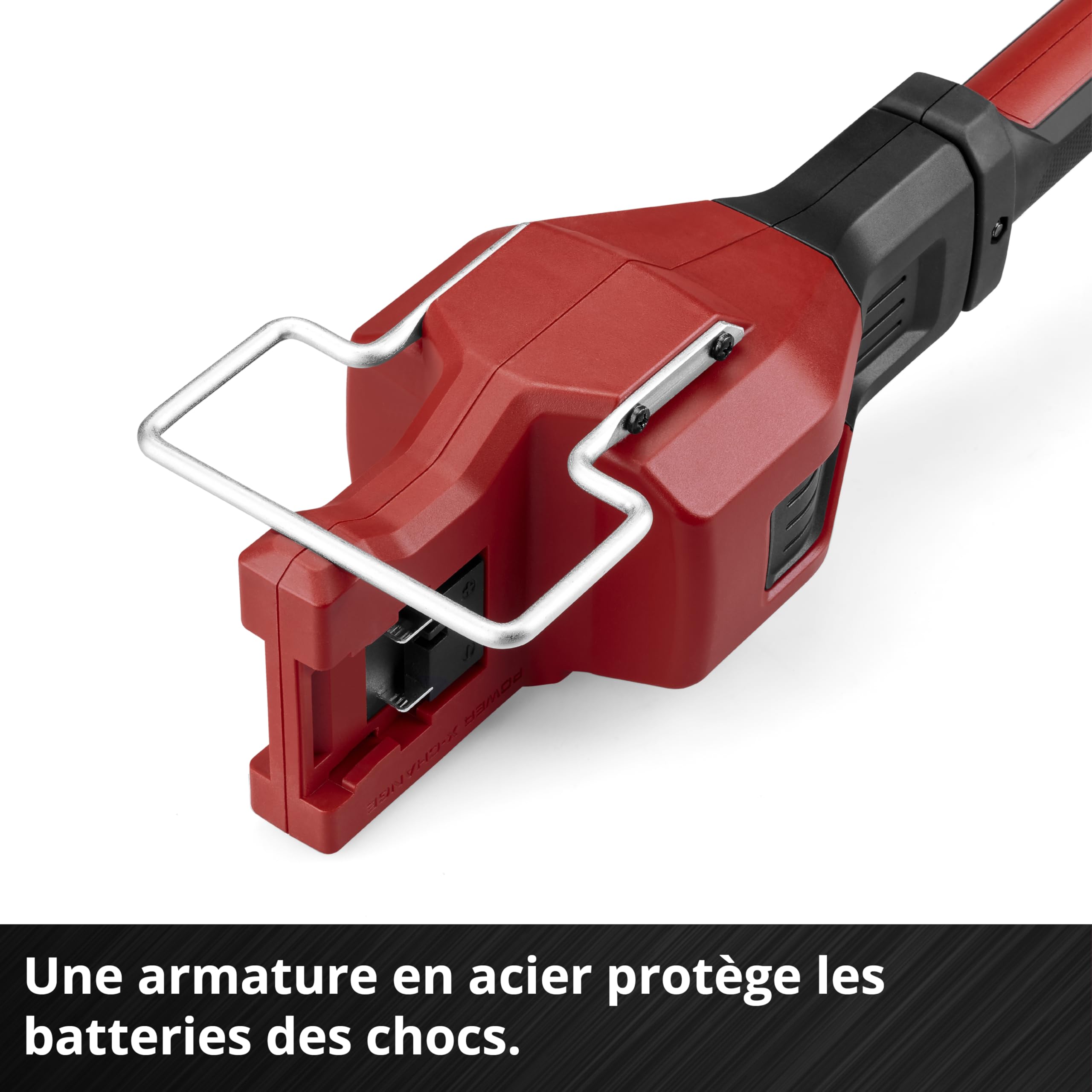 Einhell Professional Débroussailleuse sans fil GP-BC 36/430 Li BL-Solo Power X-Change (36V, moteur sans charbon, largeur coupe 43cm, bobine double fil, lame 3 dents) + Twincharger et 2 Batteries 4,0Ah