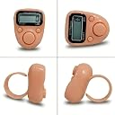 Digital Hand Tally Counter, Green, LED Display, with Reset Button (Model No-512) (Peach) gallery image