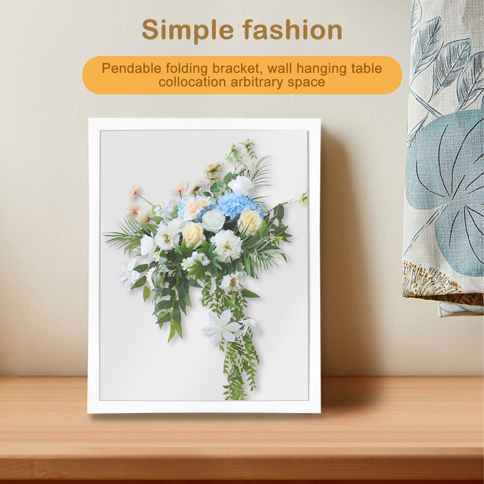 HFDONGL Cornice Profonda Cornice 3D Cornice Bianca 20 X 20 Cm Portafoto Cornice Profonda Per Oggetti Per Foto Bouquet Di Nozze E Decorazioni Fai Da Te