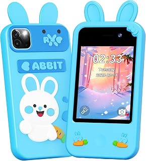 Kids Smart Phone for Girls,Christmas Birthday Gifts for Girls Age 3-10 Kids Cell Phone,Kids Cell Phone Toy with Touchscreen, Dual Cameras, Learning, Kid Mp3 Player