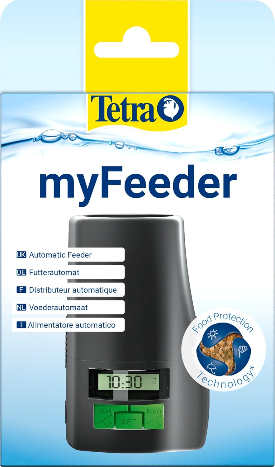 Tetra My Feeder zur automatischen Fütterung mit Digitalanzeige, 20 Mk
