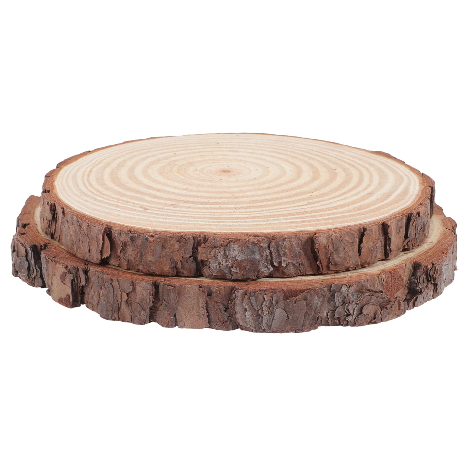 BESPORTBLE 2pezzi Pietre Decorative Da Giardino Legno Per Decorare e Prati Resistente Design Creativo Per Look Alla Tua Casa