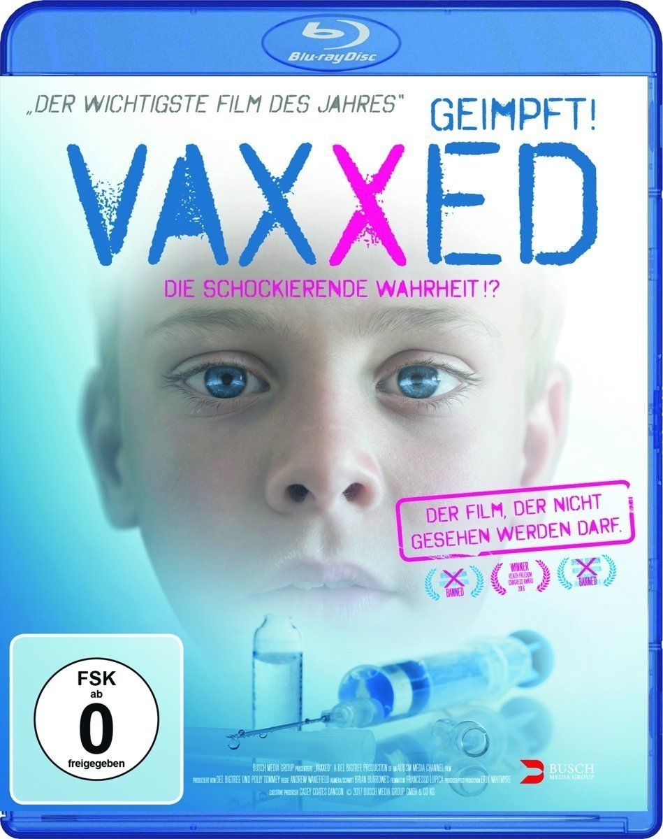 Blu-ray Vaxxed documental en formato físico de alta definición con audio original
