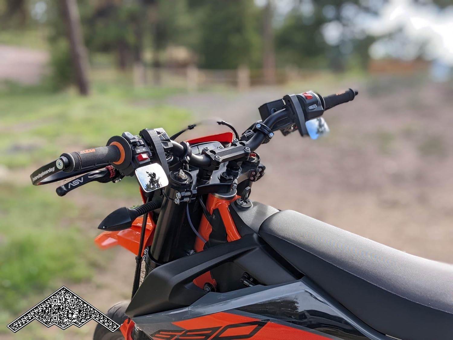 Genuine Stealth Mirrors™ SM1 Model-Specific Motorcycle Mirrors (Only Fits 690/700/701 Motorcycles)