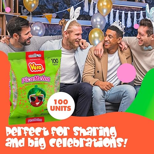 Miniatura 6 de Vero Pica Gomas - Gomitas de sabor chile, caramelo mexicano, 100 piezas, 1 libra, 5.15 onzas