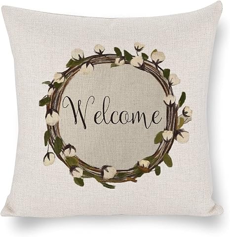 welcome pillow amazon
