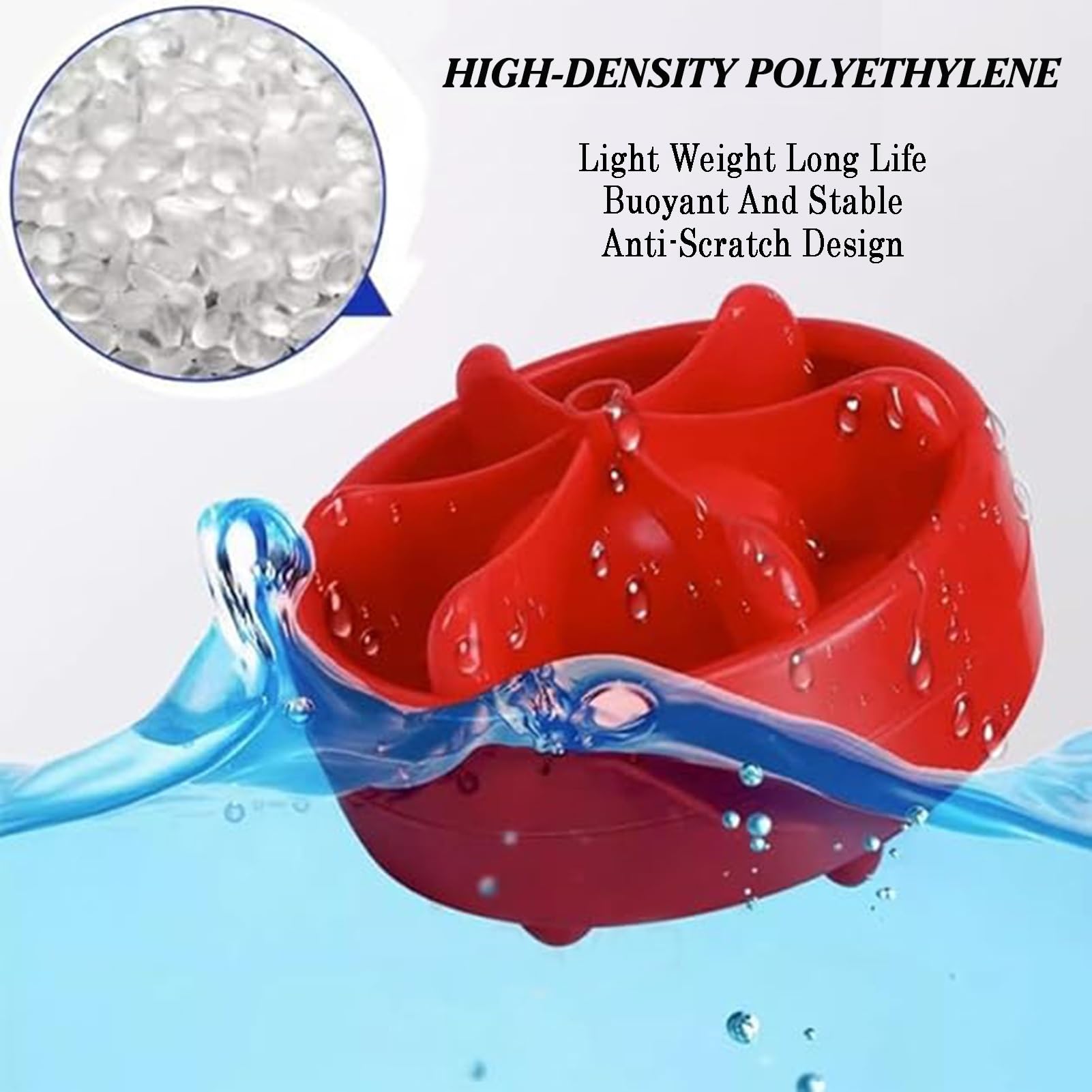 Ligne de sécurité Flottante pour Piscine, 1 m à 18 m - Équipement de sécurité extérieur Durable pour Enfants et Animaux domestiques, barrière de Piscine réglable de 12 m pour Une sécurité AC