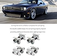 Vista 3 de Acouto Compresor de resorte helicoidal ajustable 4 unids Mini compresor de resorte de bobina 2 vías ajustable espaciador de resorte de acero al