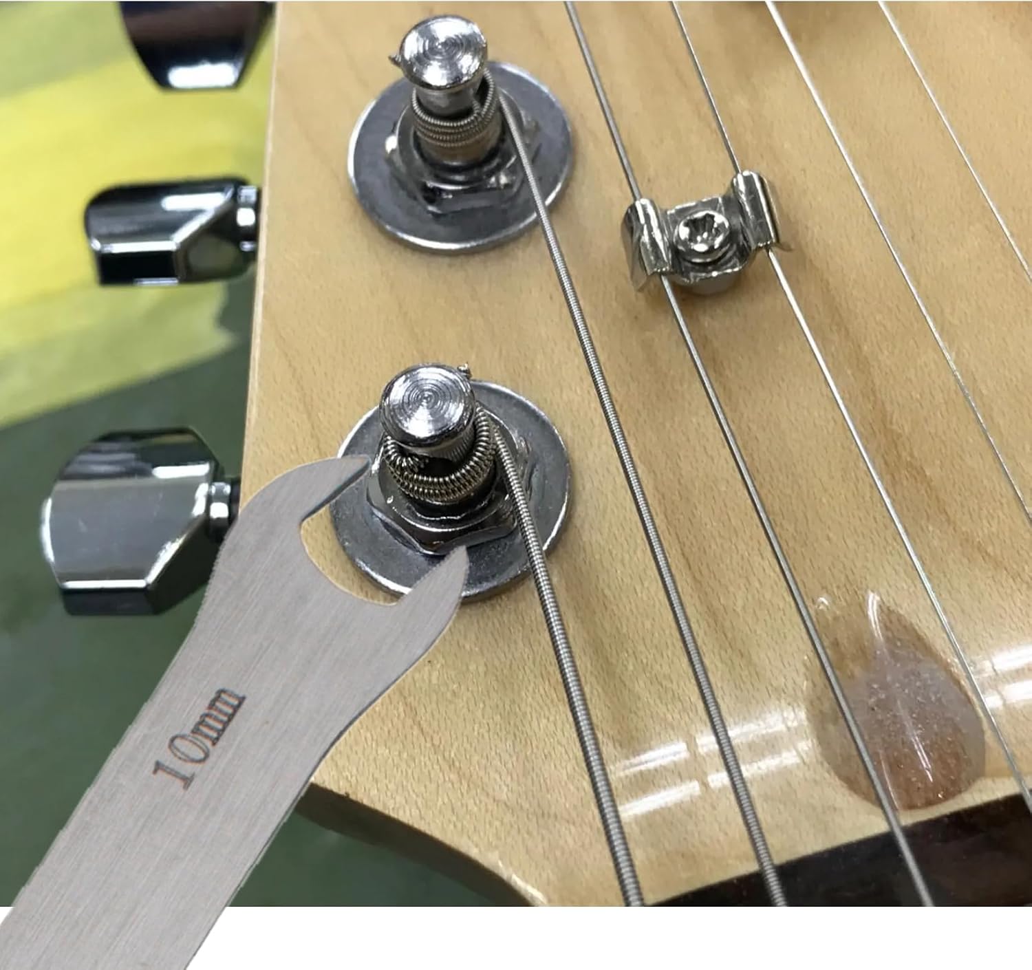 Guitar Wrench Set, 3 Dual-Ended Tools for Pots Switches & Jacks