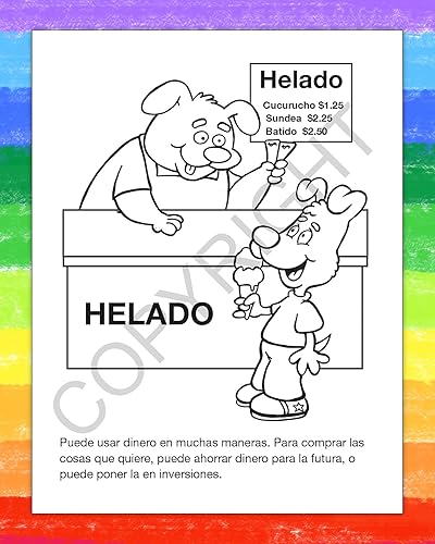 Miniatura 2 de ZOCO - Sea inteligente, ahorre Dinero - Enseñe a Los niños sobre el Dinero - Libros educativos para colorear para niños (paquete de 250, con
