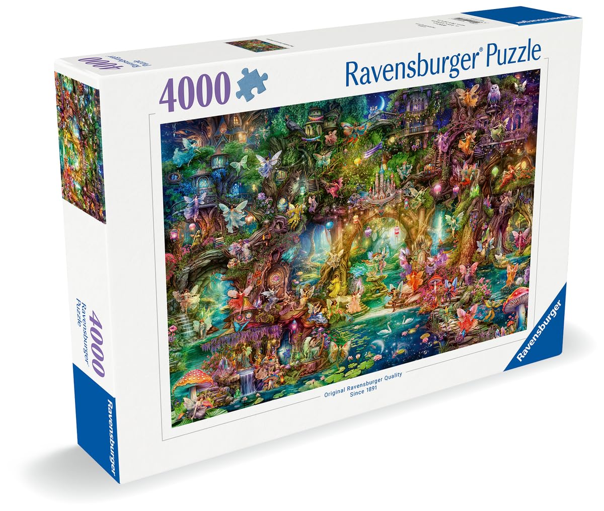 Ravensburger - Puzzle 4000 Piezas Cabra y Cabrito | Puzzle Adultos | Rompecabezas Adultos | para Toda La Familia | 137,8x91,5 Cm | Regalo Adulto | Regalo Navidad