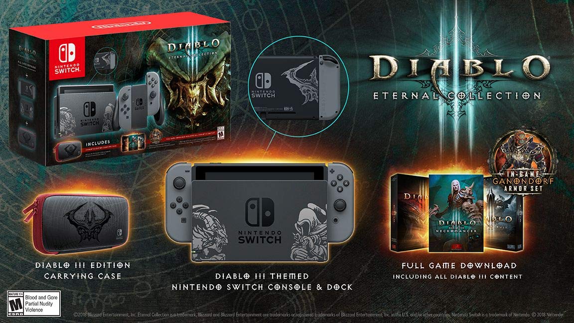 Amazon.com: Nintendo Switch Console Diablo III Eternal Collection