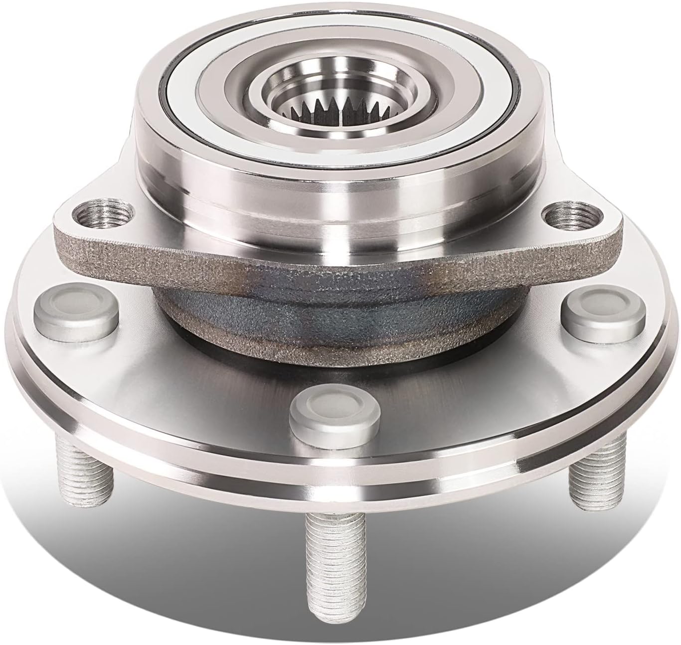 DNA MOTORING OEM-WHA-0022 Front Wheel Bearing Hub Assembly Compatible with 99-08 Galant / 01-05 Cirrus / 95-00 Avenger / 01-05 Stratus
