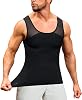 TAILONG Compression Shirt Men Shapewear Slimming Body Shaper Vest Workout Tank Top Undershirt