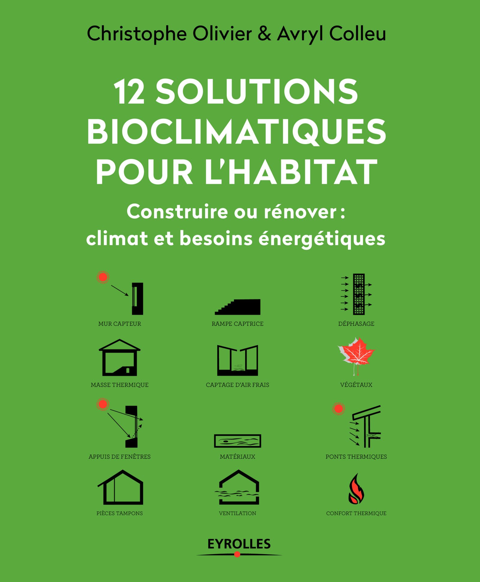 12 solutions bioclimatiques pour l'habitat: Construire ou rénover : climat et besoins énergétiques (L'efficacité énergétique du bâtiment)