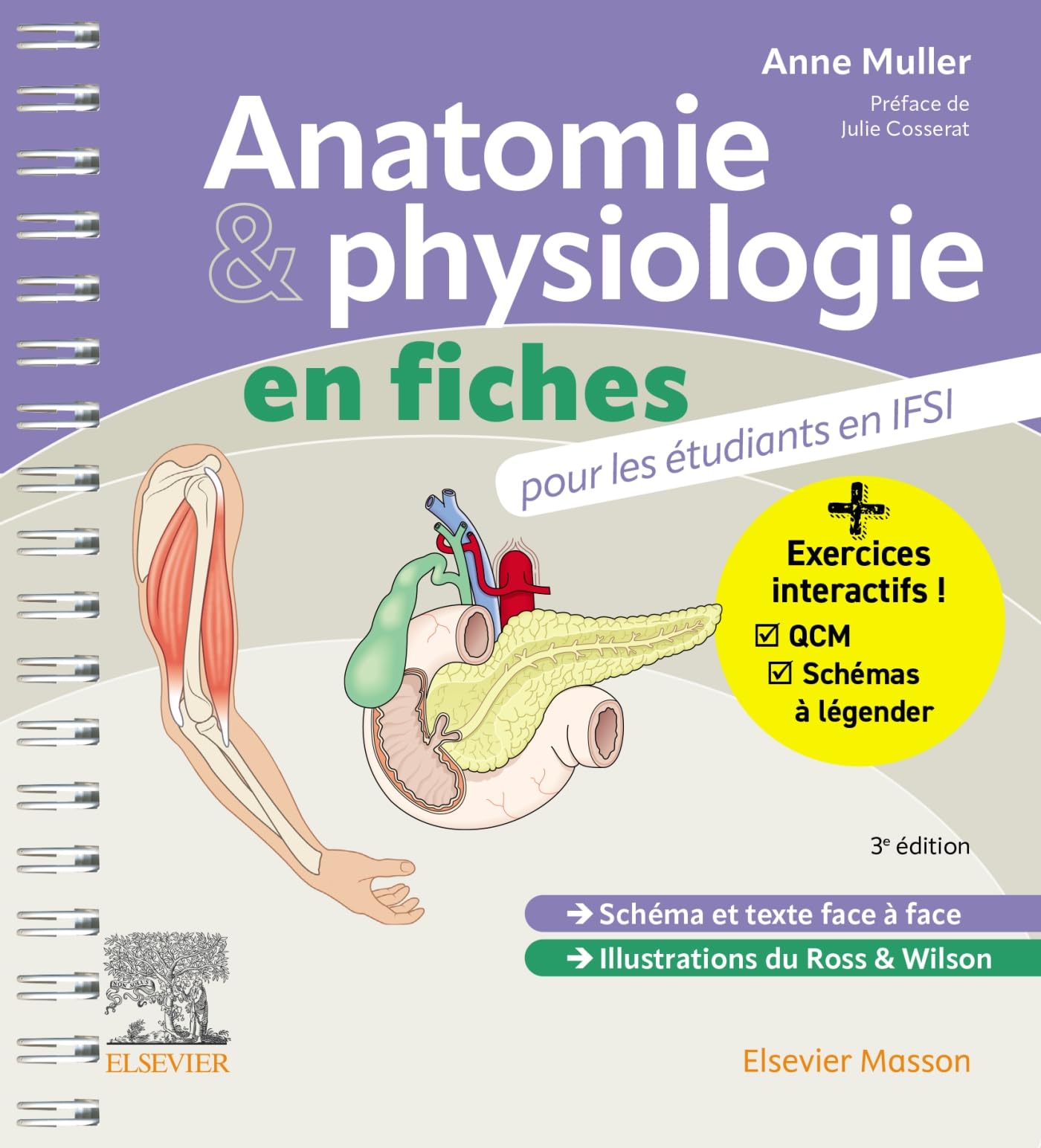 Anatomie et physiologie en fiches pour les étudiants en IFSI: Avec un site Internet d'entraînements interactifs