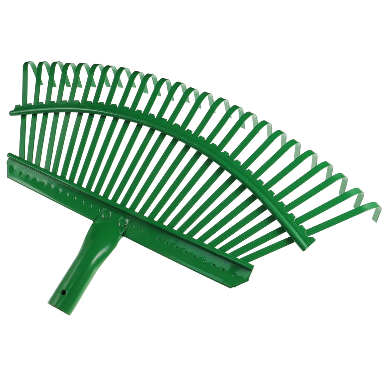 UPKOCH Gartenrechen Laubharke Handrechen Metall 25 Zähne Robuster Laubbesen Gartenlaubrechen für Pflanzen Gemüse Obstbäume Terrasse Rasenpflege