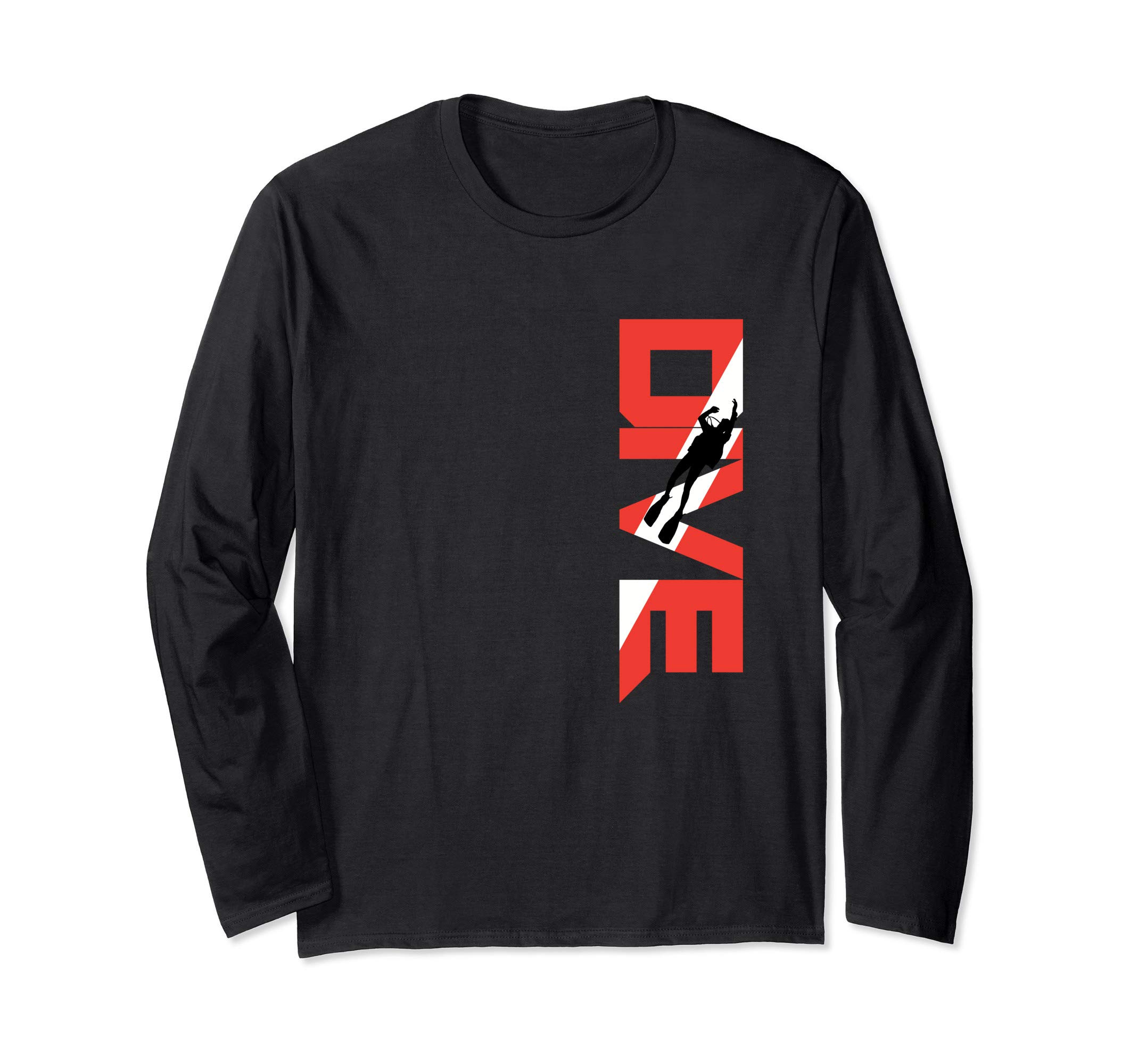 Scuba Diving T-Shirts and ApparelScuba Diving Long Sleeve T-Shirt-DIVE Shirt Long Sleeve T-ShirtOEKO-TEX STANDARD 100