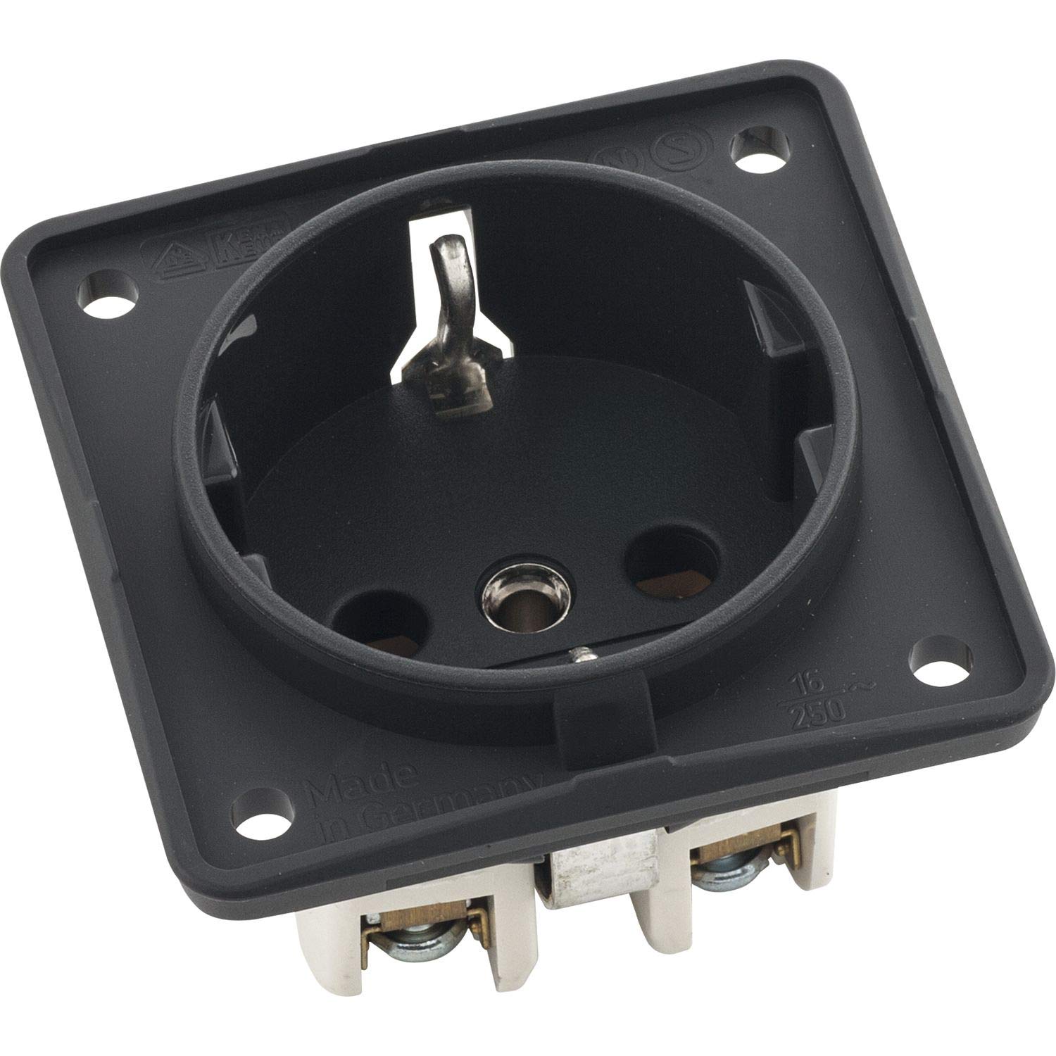 Berker Integro Socket Schuko Anthracite Matt Loose