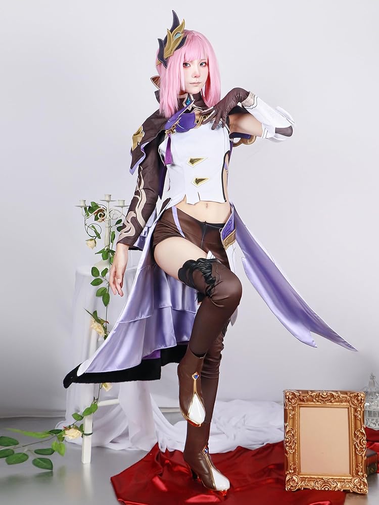 Amazon.co.jp: 【COSPLEE】崩壊3rd エリシア ピンクの妖精さん