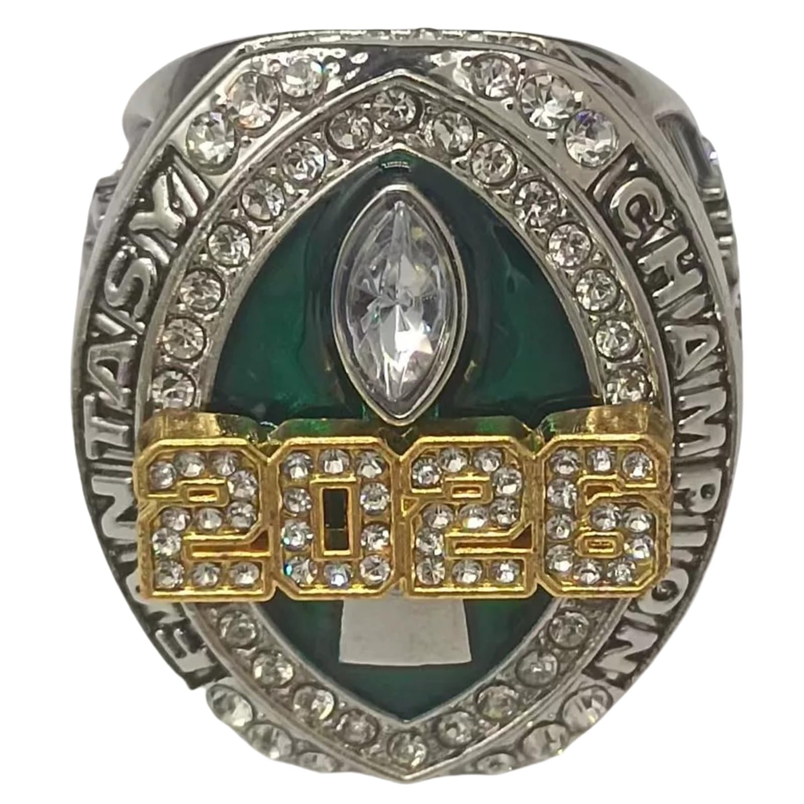 Fantasy-Football-Ring 2026 – Sammlerstück for Vatertag – Meisterschaftsring-Vitrine